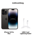 Apple iPhone 14 Pro Max 128GB Space Schwarz