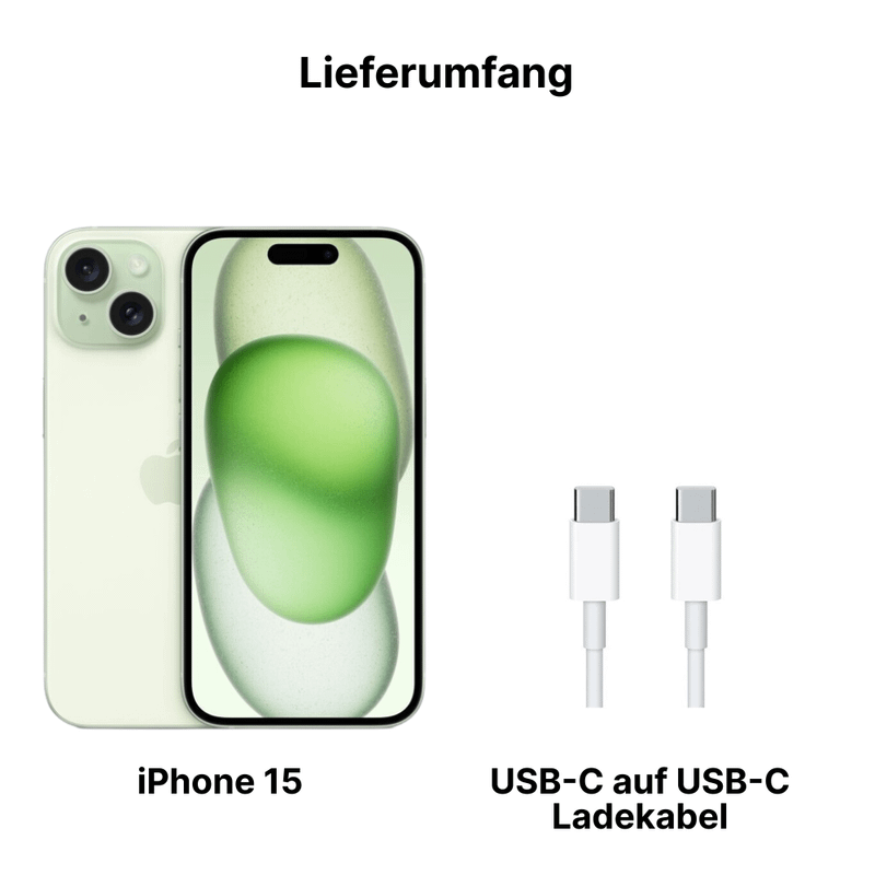 Apple iPhone 15 128GB Grün