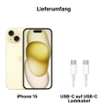 Apple iPhone 15 512GB Gelb