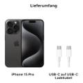 Apple iPhone 15 Pro 512GB Titan Schwarz