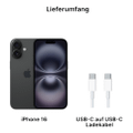 Apple iPhone 16 128GB Schwarz