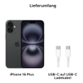 Apple iPhone 16 Plus 512GB Schwarz