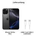 Apple iPhone 16 Pro Max 1TB Titan Schwarz