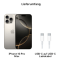 Apple iPhone 16 Pro Max 256GB Titan Natur