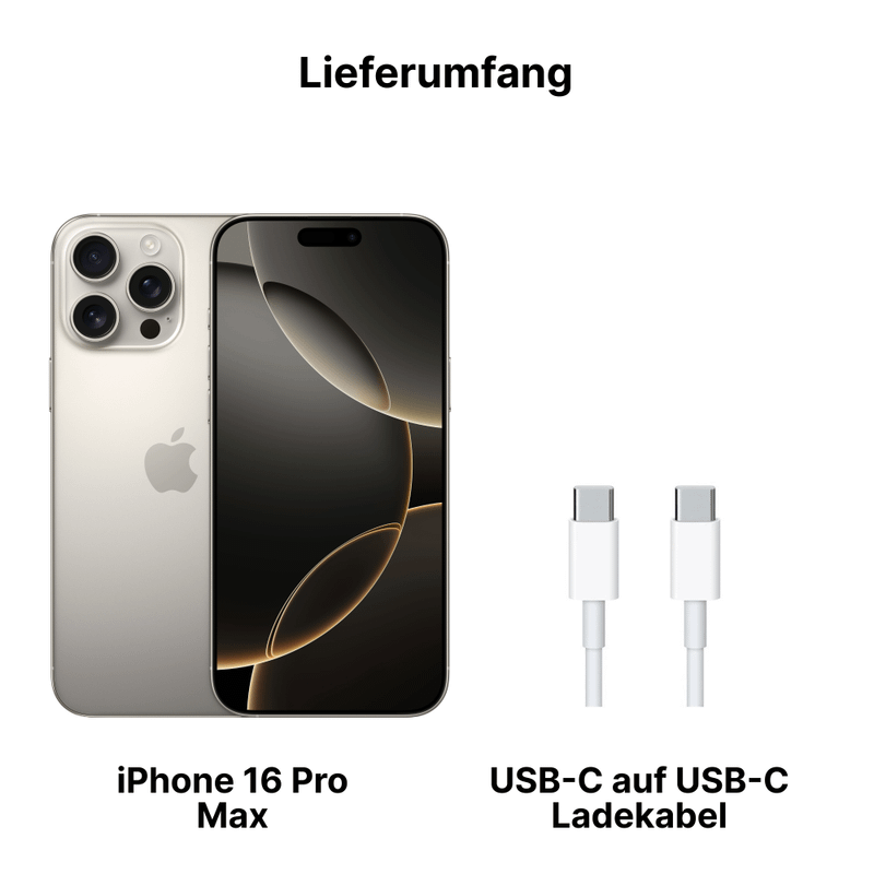 Apple iPhone 16 Pro Max 512GB Titan Natur