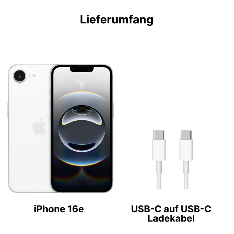 Apple iPhone 16e 512GB Weiß
