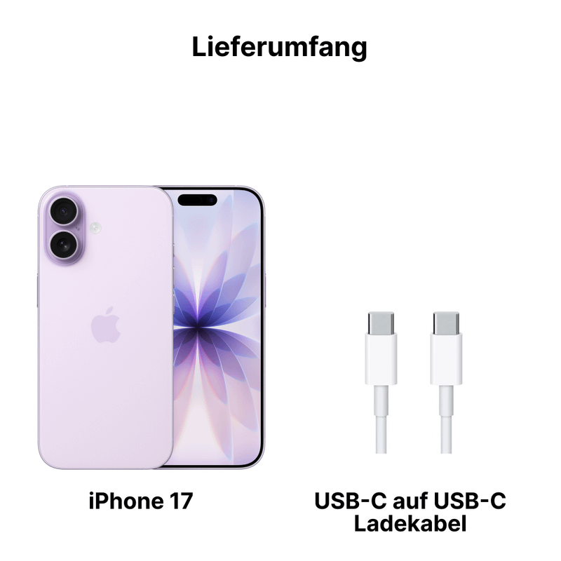 Apple iPhone 17 256GB Lavendel