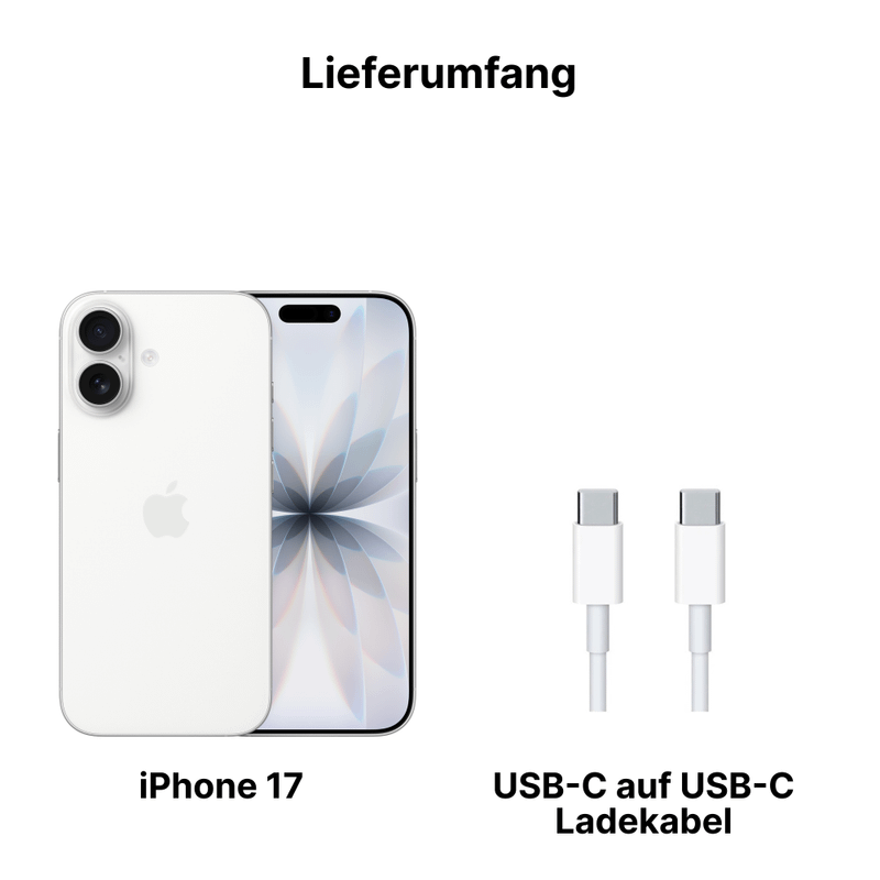 Apple iPhone 17 256GB Weiß