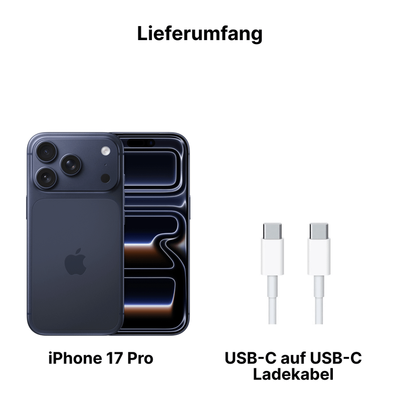 Apple iPhone 17 Pro 512GB Tiefblau