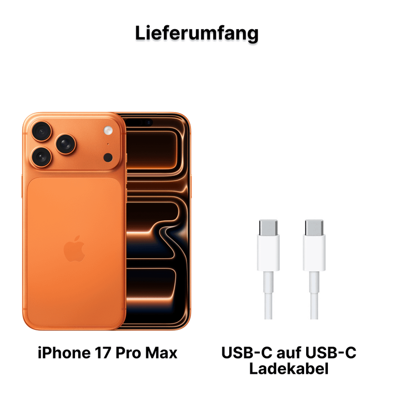 Apple iPhone 17 Pro Max 2TB Cosmic Orange