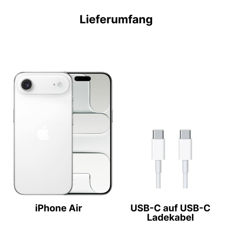 Apple iPhone Air 1TB Wolkenweiß