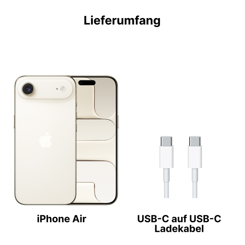 Apple iPhone Air 512GB Lichtgold