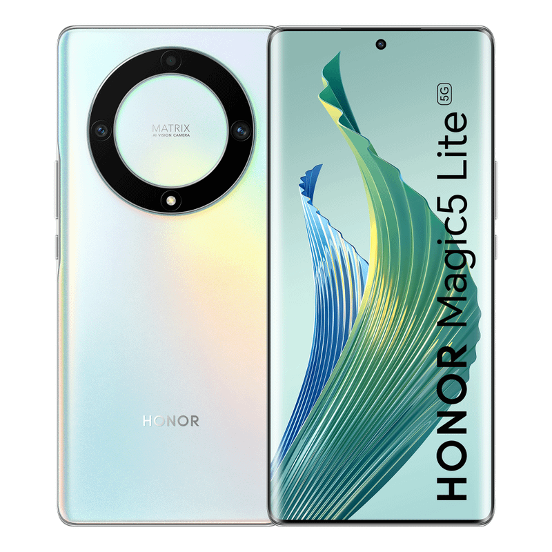 Honor Magic5 Lite 5G 8GB RAM 256GB Titanium Silver