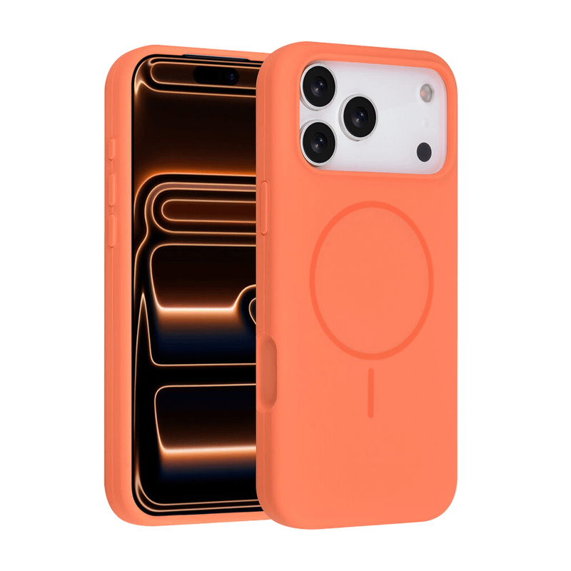 Universal Handyhülle mit MagSafe Orange | iPhone 17 Pro Max
