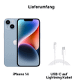Apple iPhone 14 128GB Blau