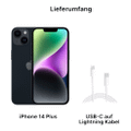 Apple iPhone 14 Plus 128GB Mitternacht