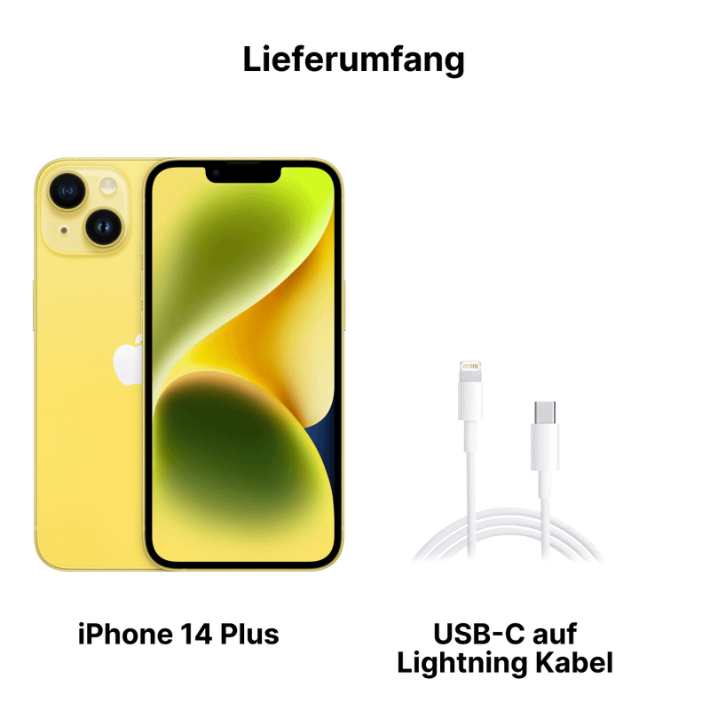 Apple iPhone 14 Plus 512GB Gelb