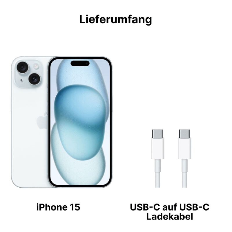Apple iPhone 15 128GB Blau