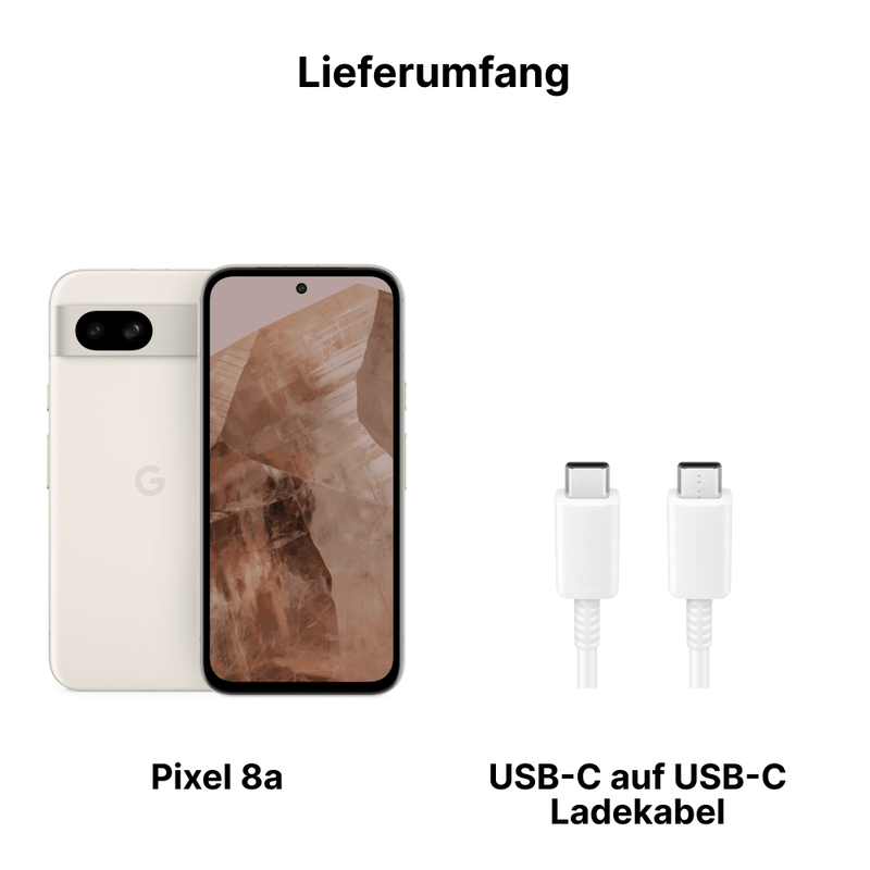 Google Pixel 8a 128GB Porcelain
