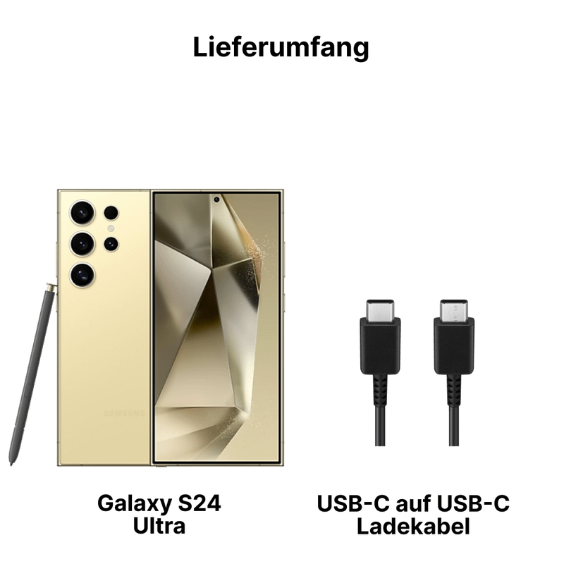 Samsung Galaxy S24 Ultra 1TB Titanium Yellow