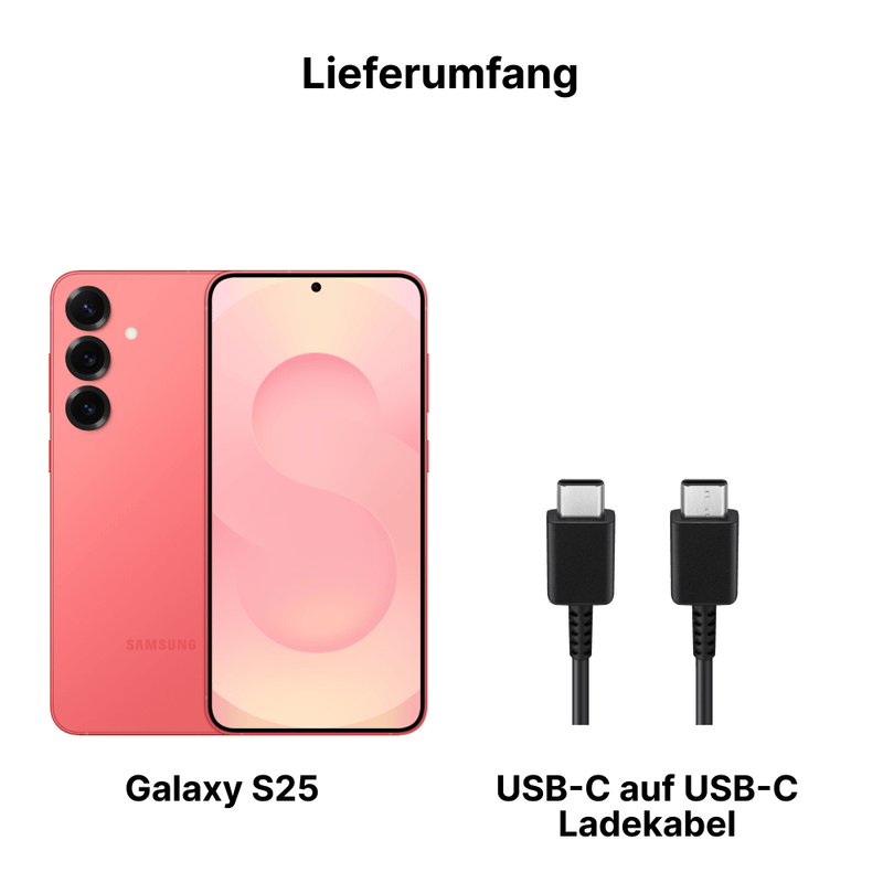 Samsung Galaxy S25 256GB Coralred