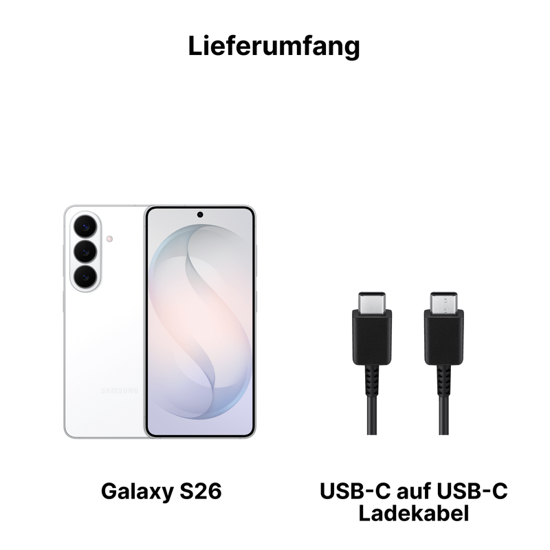 Samsung Galaxy S26 256GB White