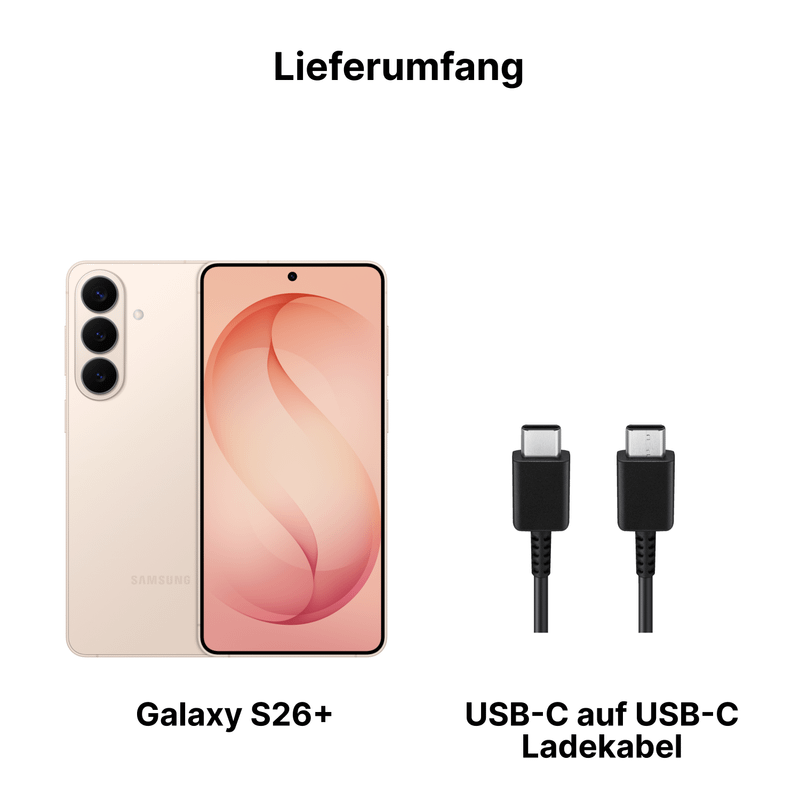 Samsung Galaxy S26 Plus 256GB Pink Gold