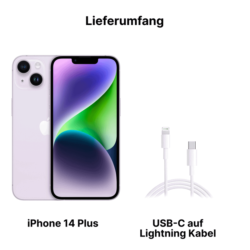 Apple iPhone 14 Plus 128GB Violett