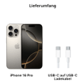 Apple iPhone 16 Pro 256GB Titan Natur