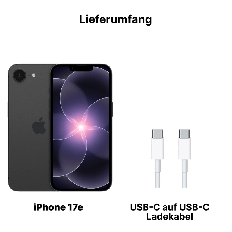 Apple iPhone 17e 512GB Schwarz