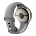 Google Pixel Watch 3 41mm LTE Champagne Gold Sportarmband Hazel