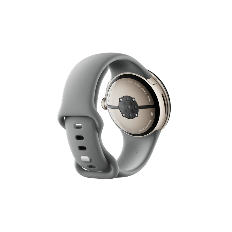 Google Pixel Watch 3 41mm LTE Champagne Gold Sportarmband Hazel
