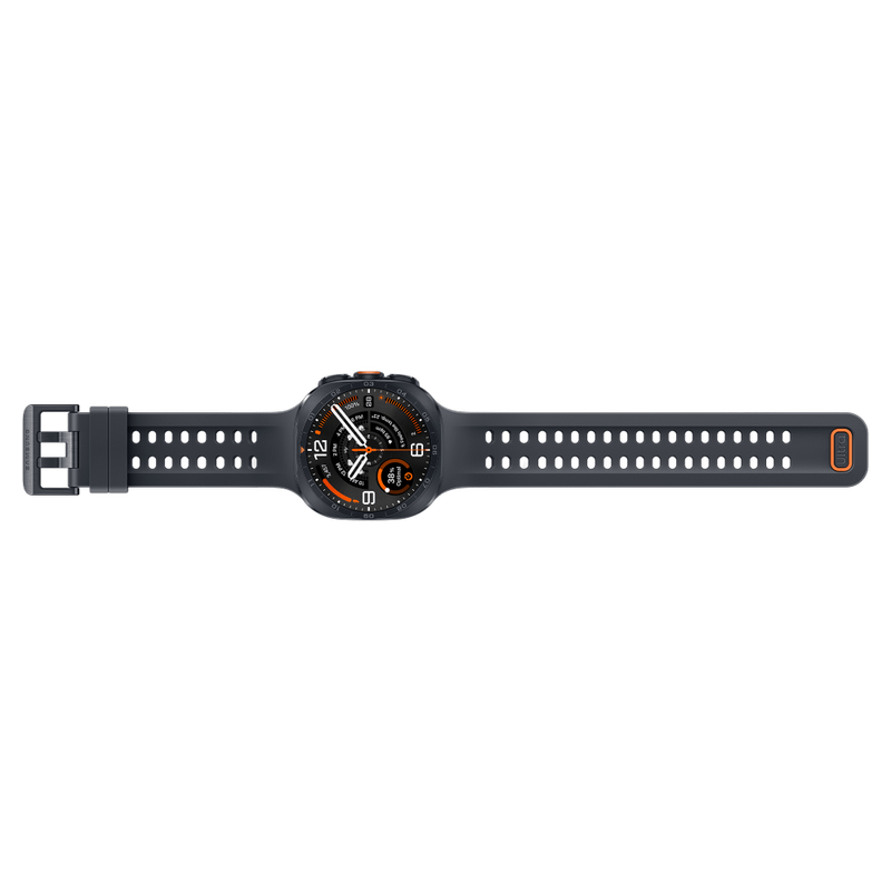 Samsung Galaxy Watch Ultra2 Titanium Gray Marine Band Black
