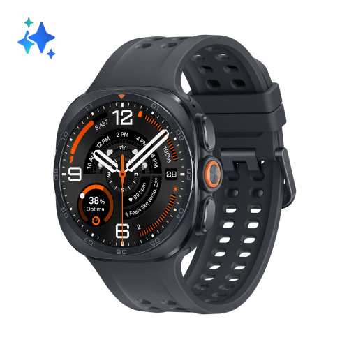 Samsung Galaxy Watch Ultra2 Titanium Gray Marine Band Black verkaufen