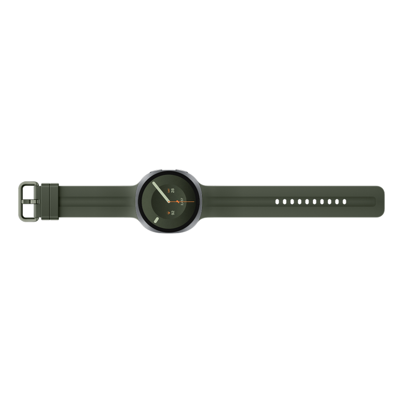 Samsung Galaxy Watch9 44mm Bluetooth Silver Sport Band Olive