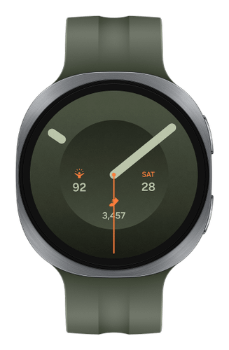 Samsung Galaxy Watch9 44mm Bluetooth Silver Sport Band Olive M/L verkaufen