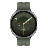 Samsung Galaxy Watch9 44mm Bluetooth Silver Sport Band Olive M/L