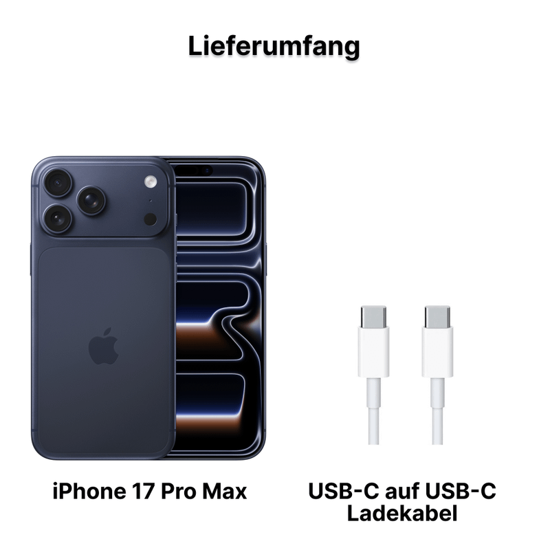 Apple iPhone 17 Pro Max 256GB Tiefblau