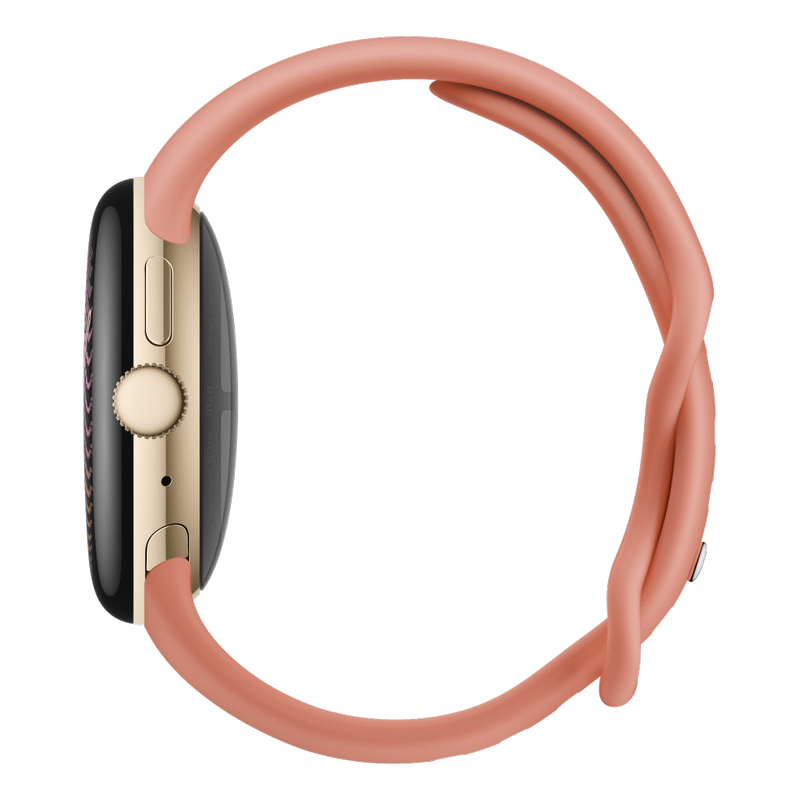 Google Pixel Watch 5 41mm Bluetooth Champagne Gold Sportarmband Canyon