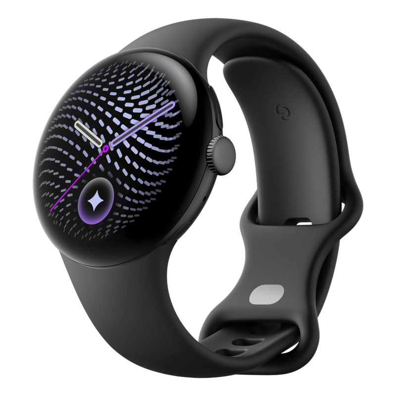 Google Pixel Watch 5 41mm Bluetooth Matte Black Sportarmband Obsidian
