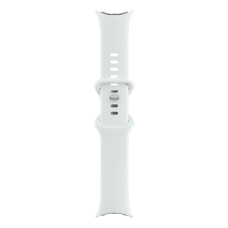 Google Pixel Watch 5 41mm Bluetooth Polished Silver Sportarmband Fog