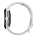 Google Pixel Watch 5 41mm Bluetooth Polished Silver Sportarmband Fog