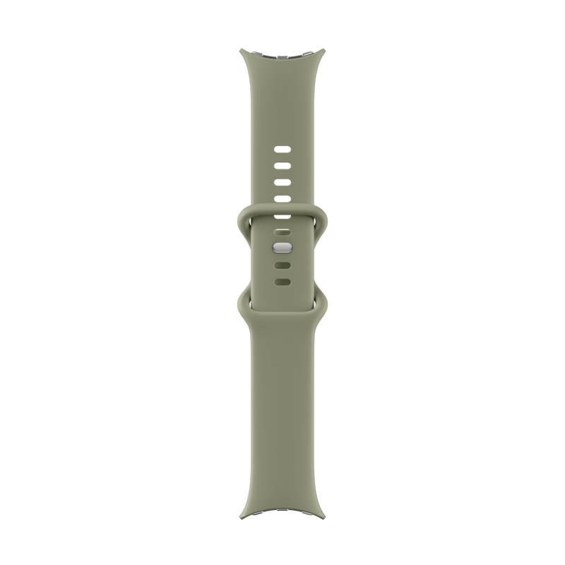 Google Pixel Watch 5 41mm Bluetooth Satin Pyrite Sportarmband Olive