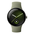Google Pixel Watch 5 41mm Bluetooth Satin Pyrite Sportarmband Olive
