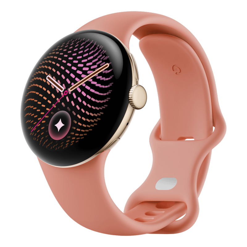 Google Pixel Watch 5 41mm LTE Champagne Gold Sportarmband Canyon