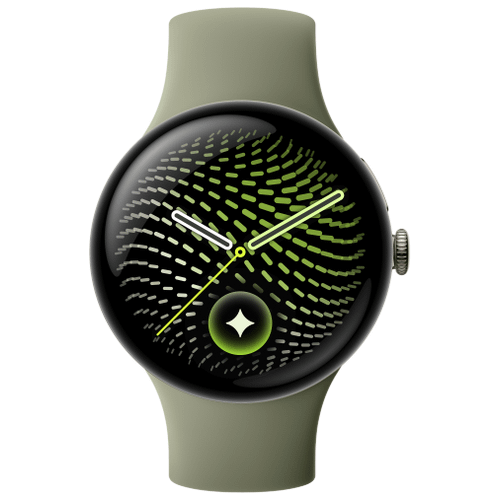 Google Google Pixel Watch 5 45mm Bluetooth Satin Pyrite Sportarmband Olive