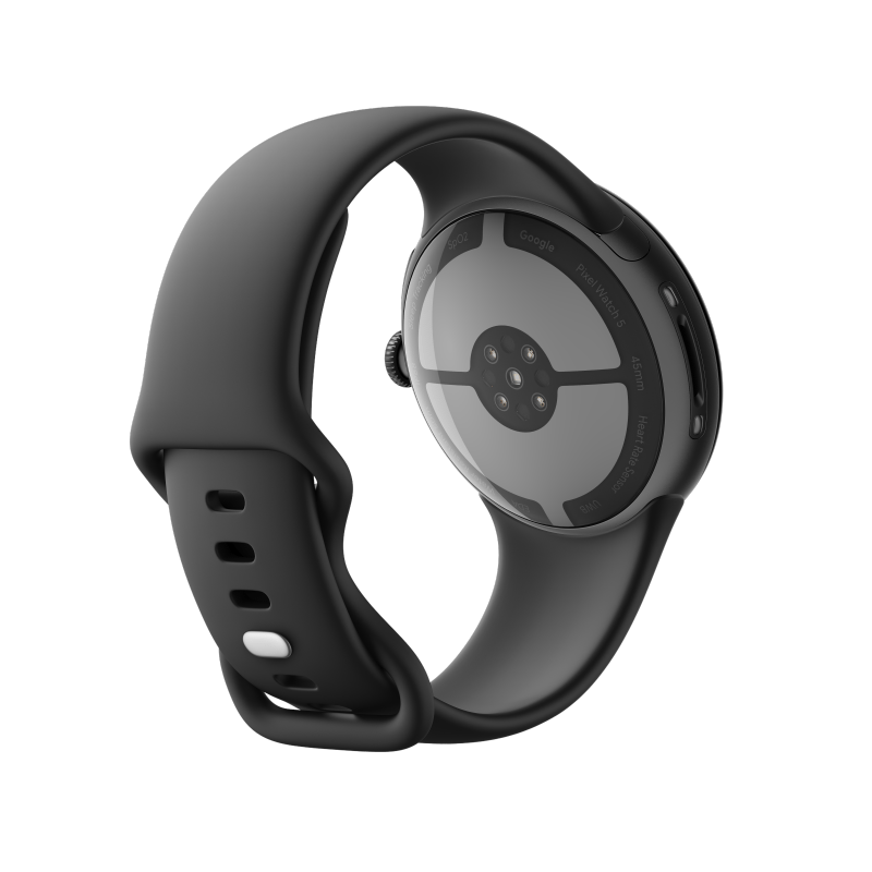 Google Pixel Watch 5 45mm LTE Matte Black Sportarmband Obsidian