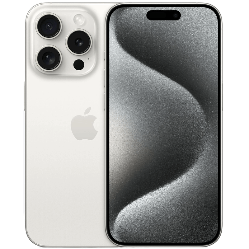 Apple iPhone 15 Pro 128GB Titan Weiß
