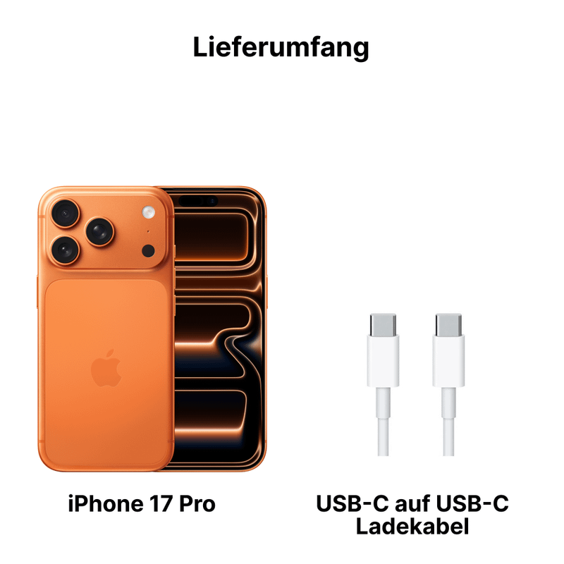 Apple iPhone 17 Pro 512GB Cosmic Orange