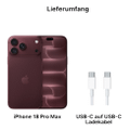 Apple iPhone 18 Pro Max 1TB Burgunder